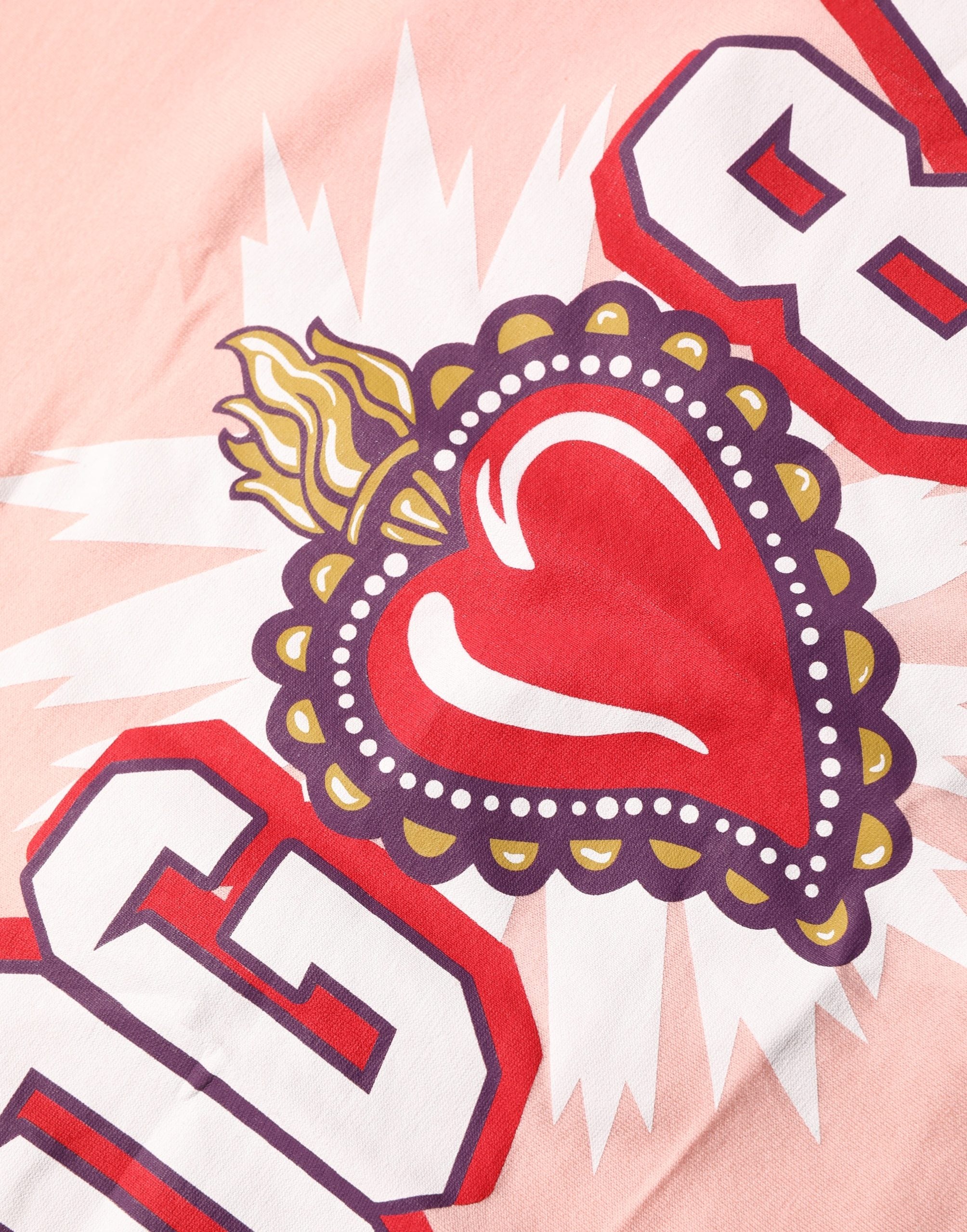 Dolce & Gabbana Pink Graphic Print T-shirt, Artisanal Luxury