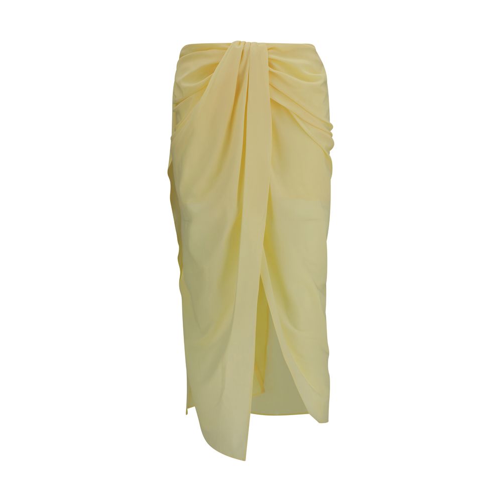 Jacquemus Bicolor Midi Skirt – Luxurious Elegance Redefined
