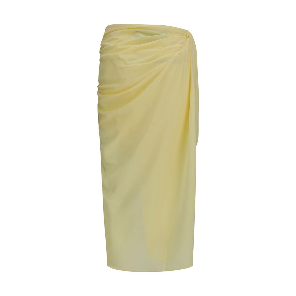 Jacquemus Bicolor Midi Skirt – Luxurious Elegance Redefined
