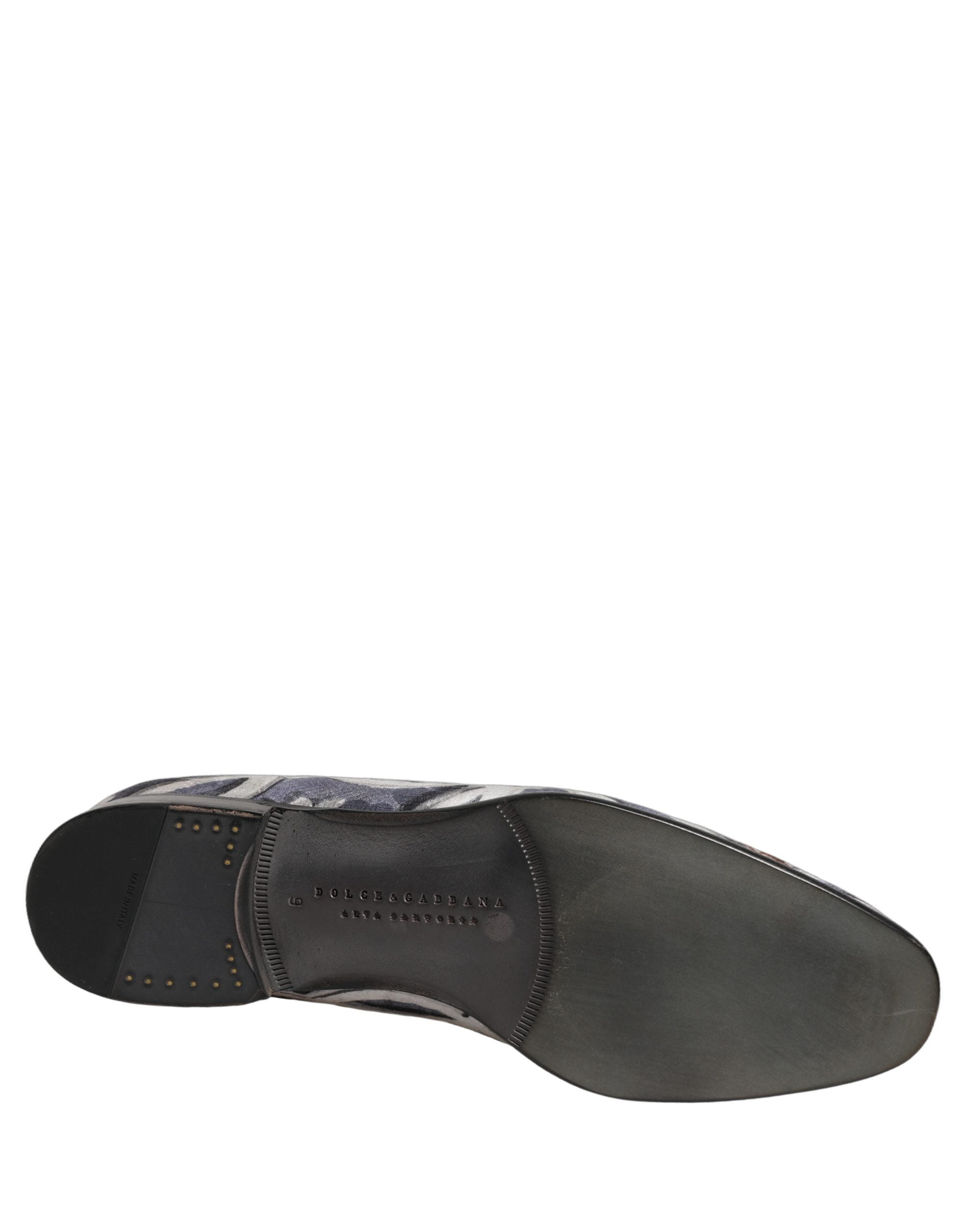Dolce & Gabbana Floral Tapestry Loafers - Artisan Luxury Elegance