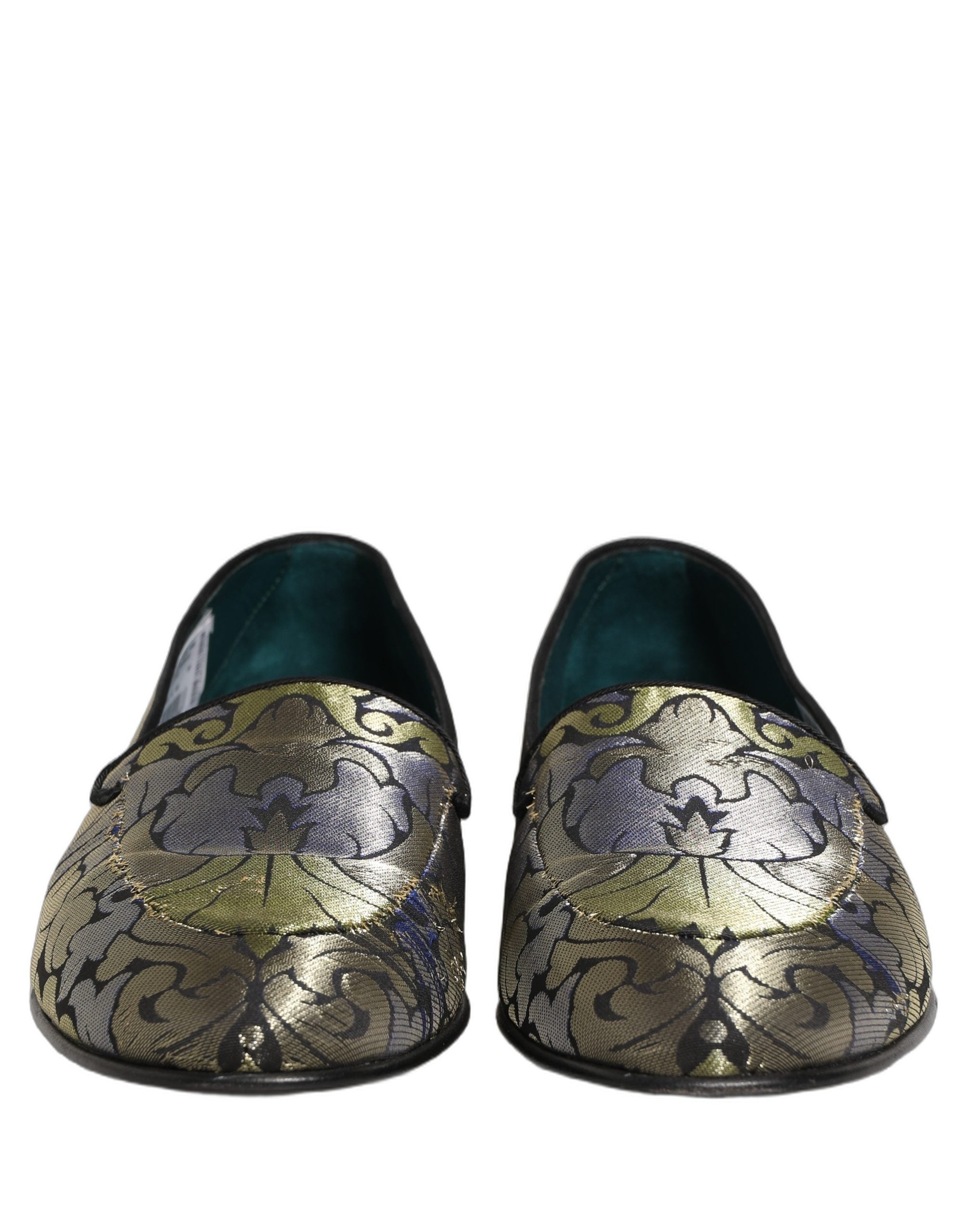 Dolce & Gabbana Floral Jacquard Loafers - Timeless Luxury