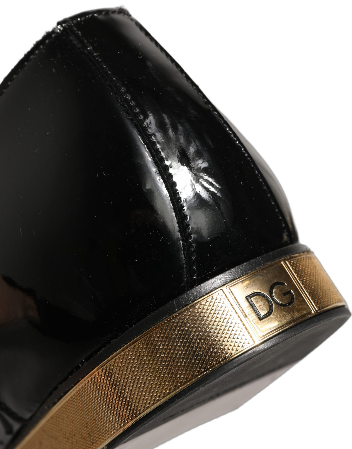 Dolce & Gabbana Black Embellished Derby Dress Shoes - Luxury Redefined