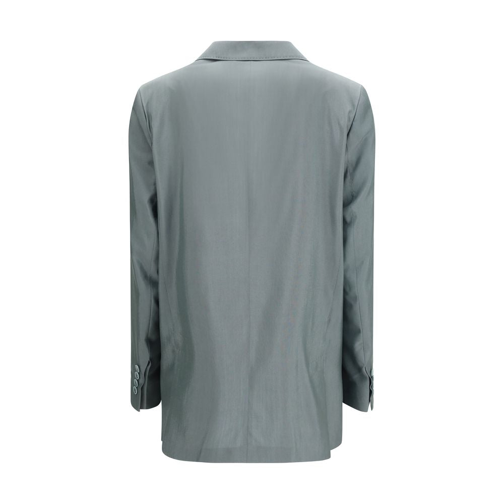 Max Mara Bicolor Wool Oves Aries Blazer - Timeless Luxury