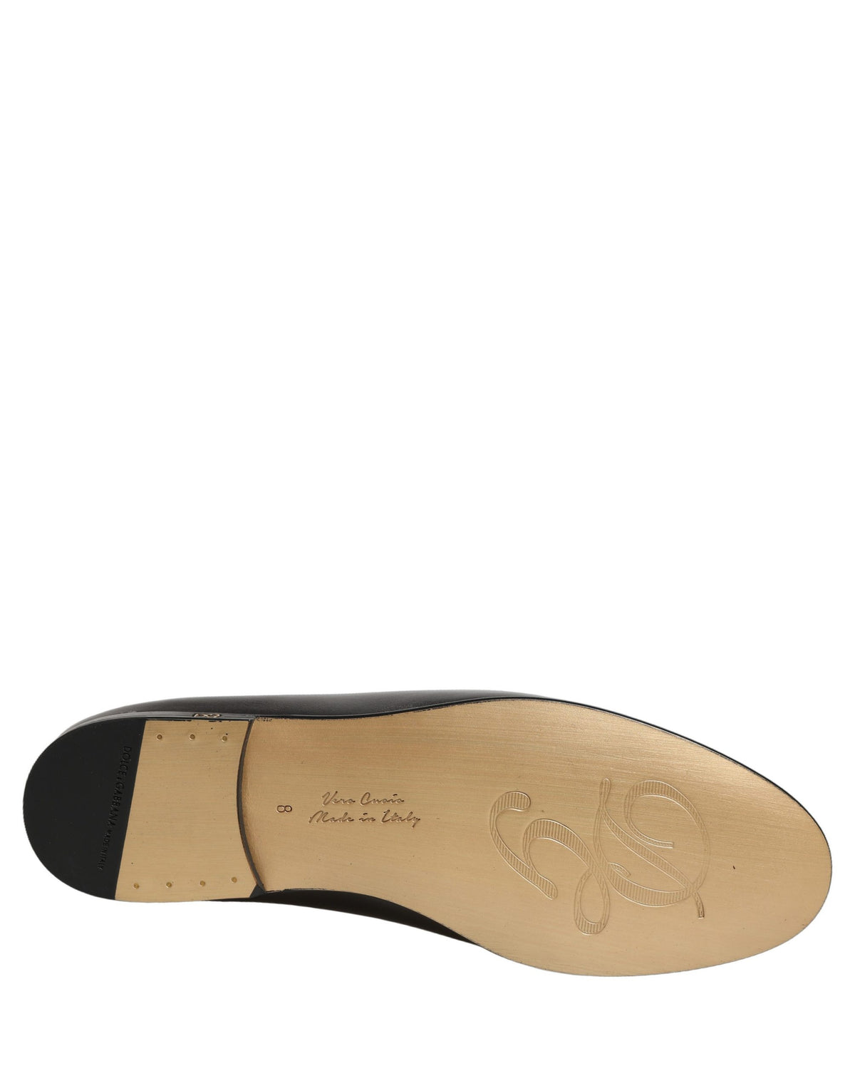 Dolce & Gabbana Silver Leather DG Logo Loafers - Artisanal Elegance