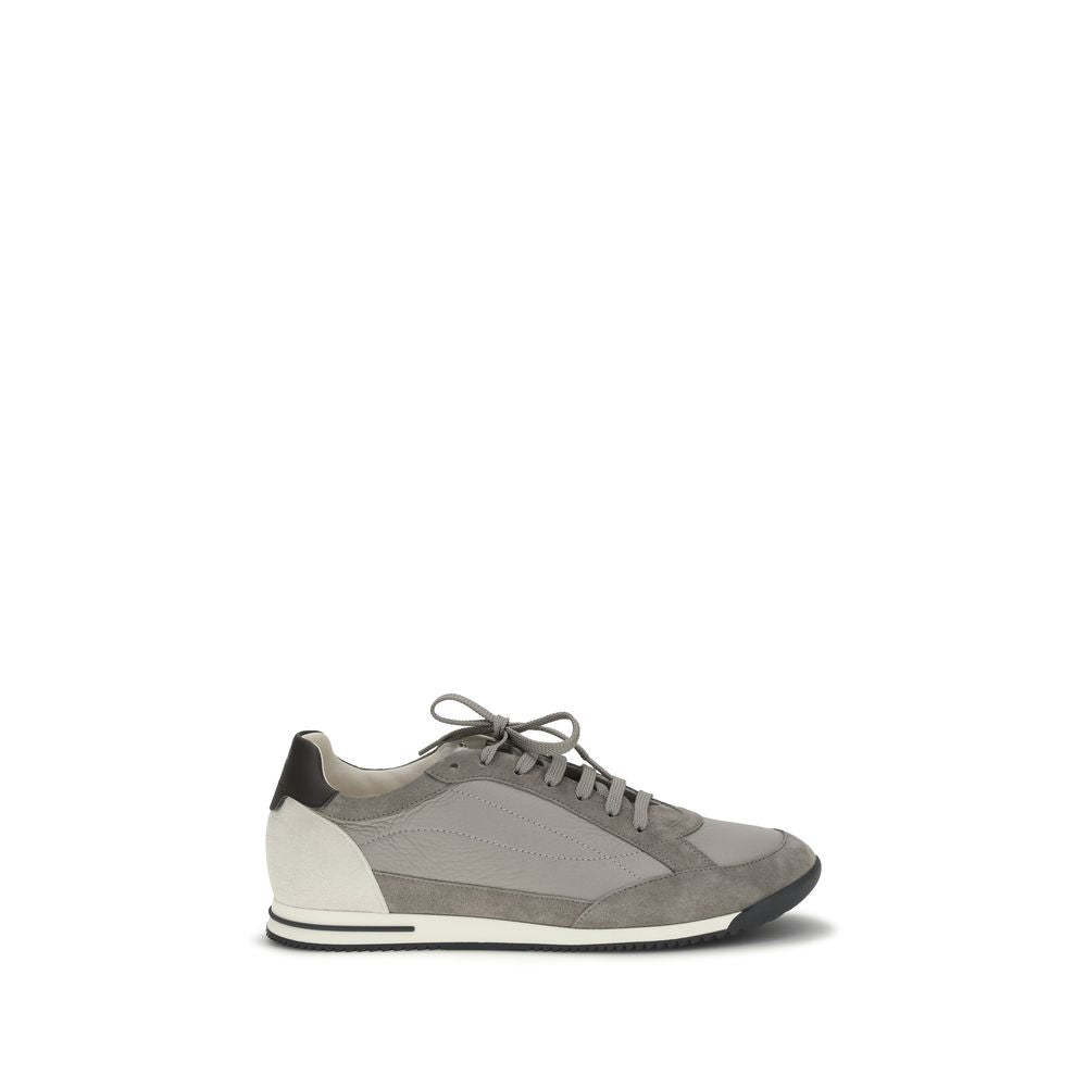 Brunello Cucinelli Gray Deer Sneakers - Everyday Luxury Redefined