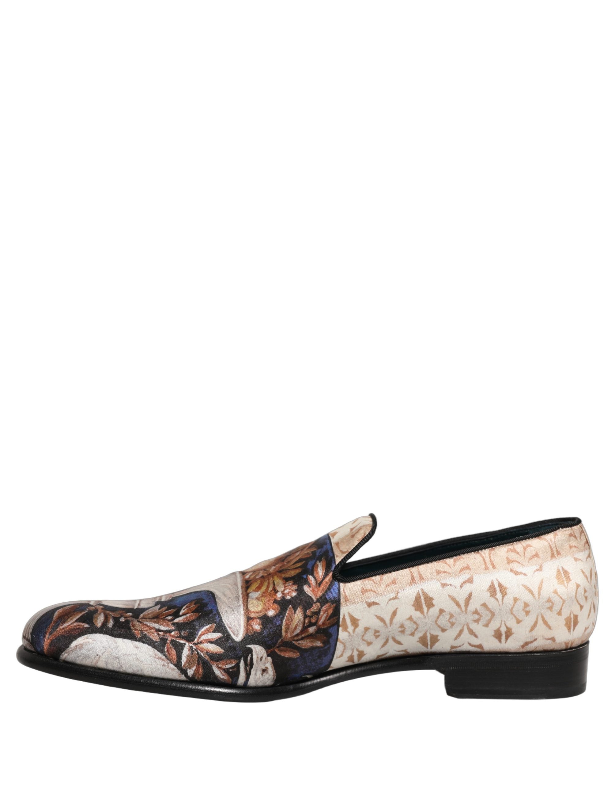Dolce & Gabbana Multicolor Velvet Loafers - Exquisite Italian Craftsmanship