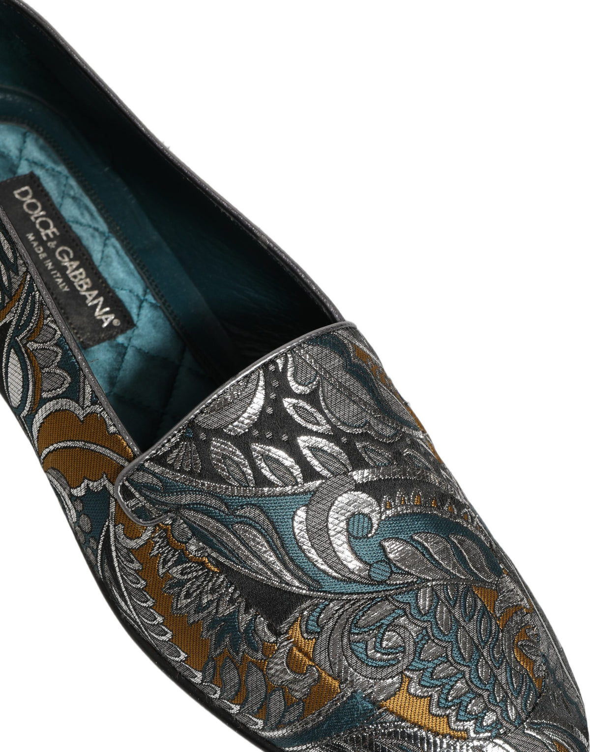 Dolce & Gabbana Multicolor Paisley Brocade Loafers - Artisan Elegance