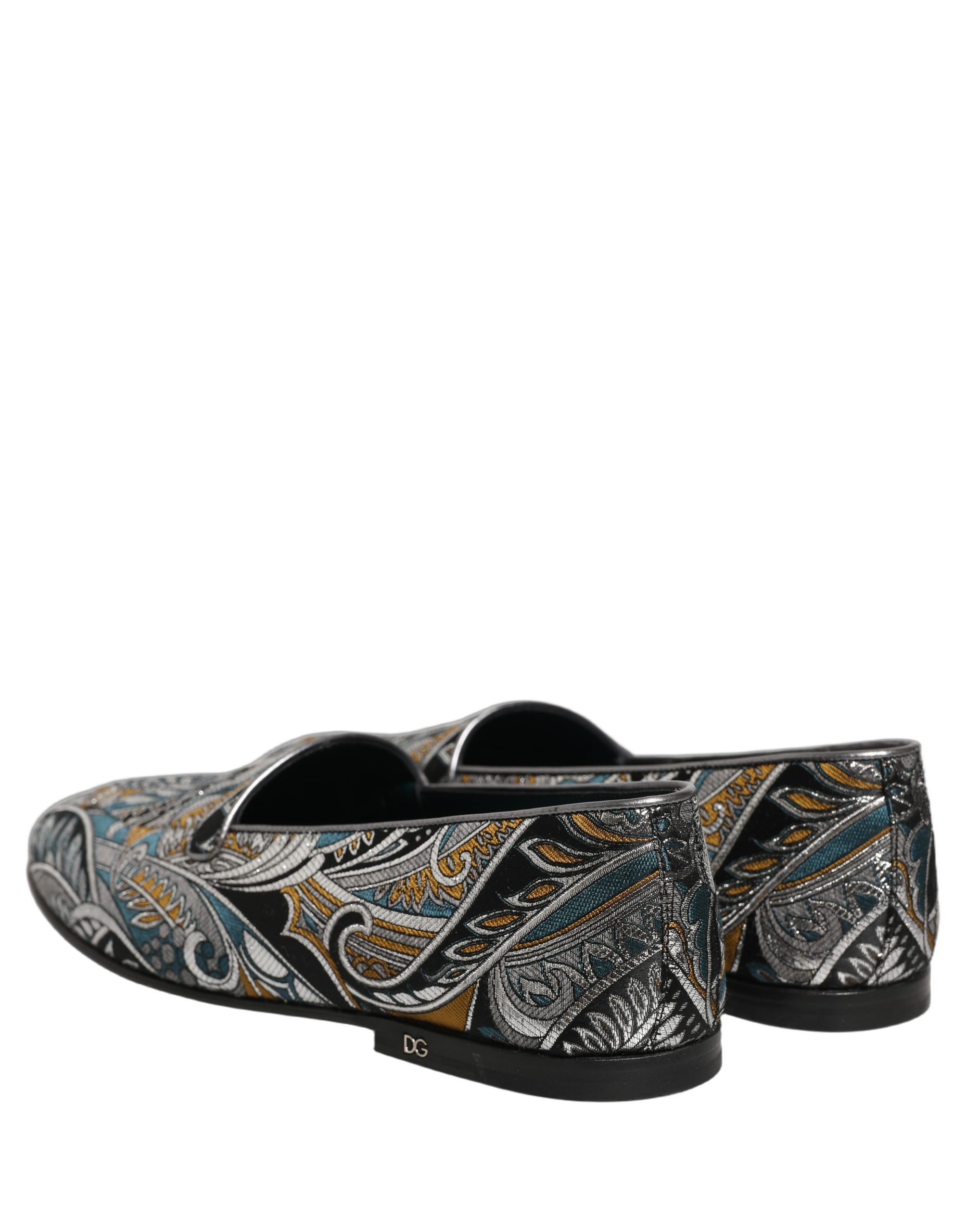 Dolce & Gabbana Multicolor Paisley Loafers - Artisan Elegance