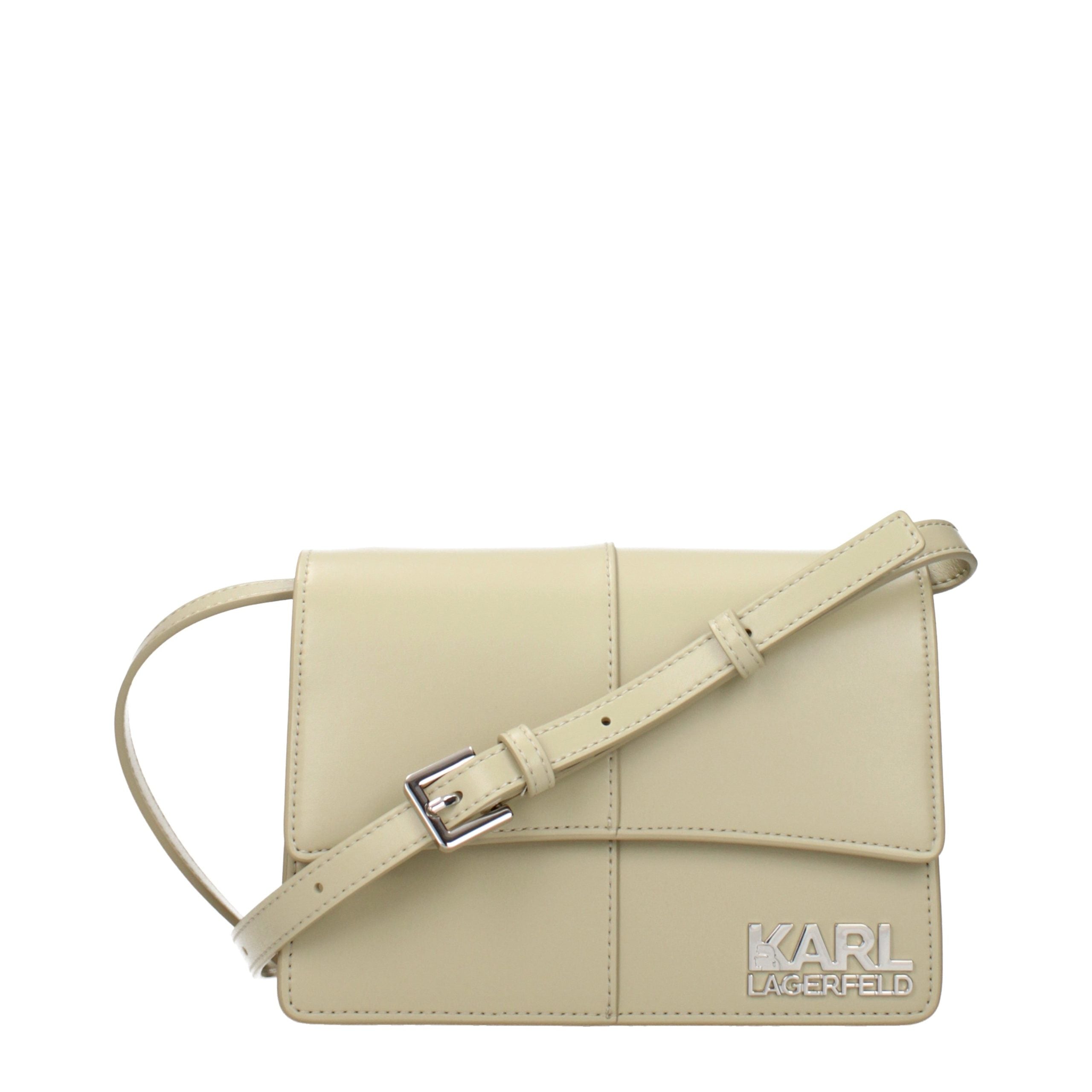 Experience the allure of the Karl Lagerfeld Green Polyethylene Crossbody Bag, where exquisite craftsmanship meets timeless elegance, perfect for every sophisticated occasion.