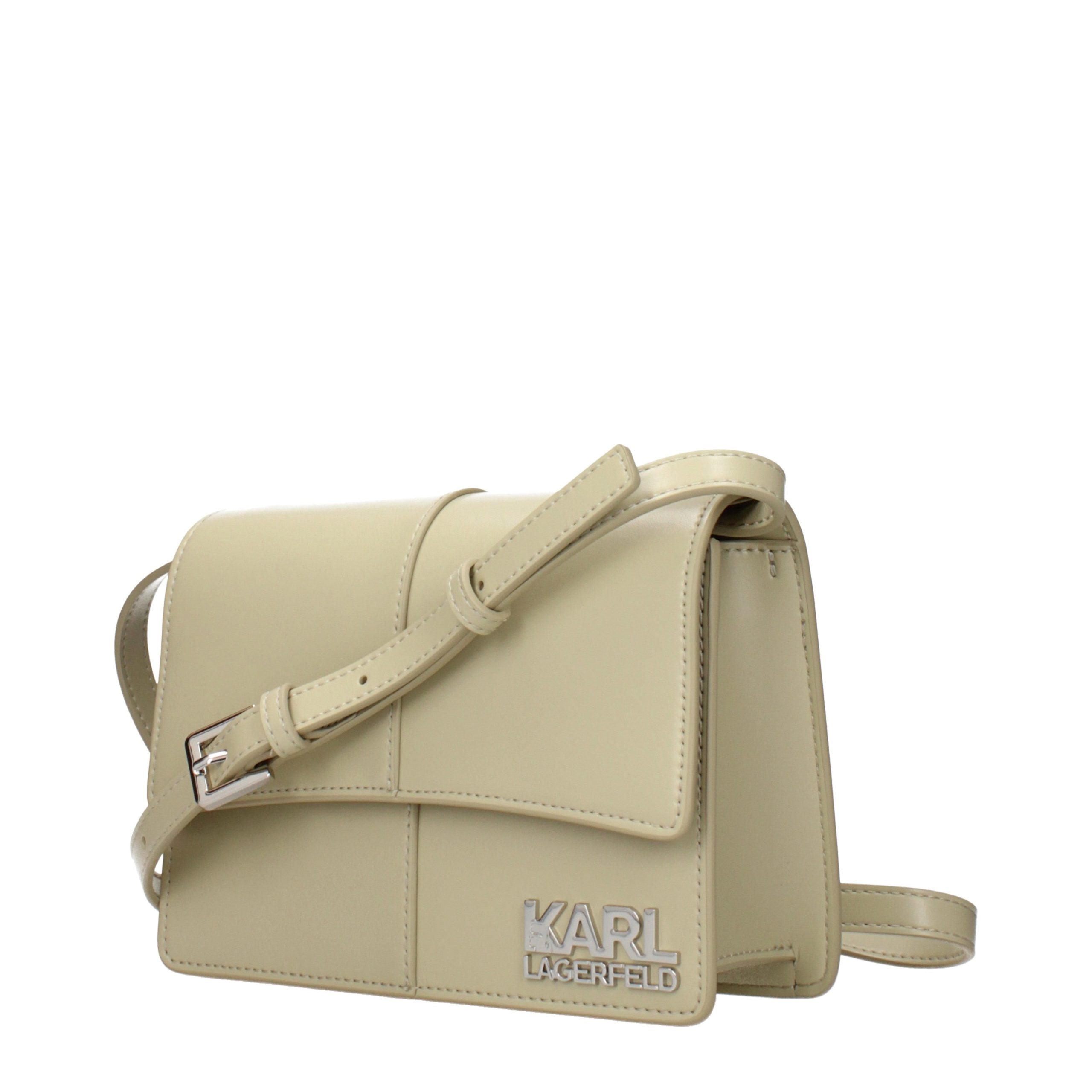 Elevate your style with the Karl Lagerfeld Green Polyethylene Crossbody Bag, a masterpiece of luxurious design and versatile elegance, perfect for any occasion.
