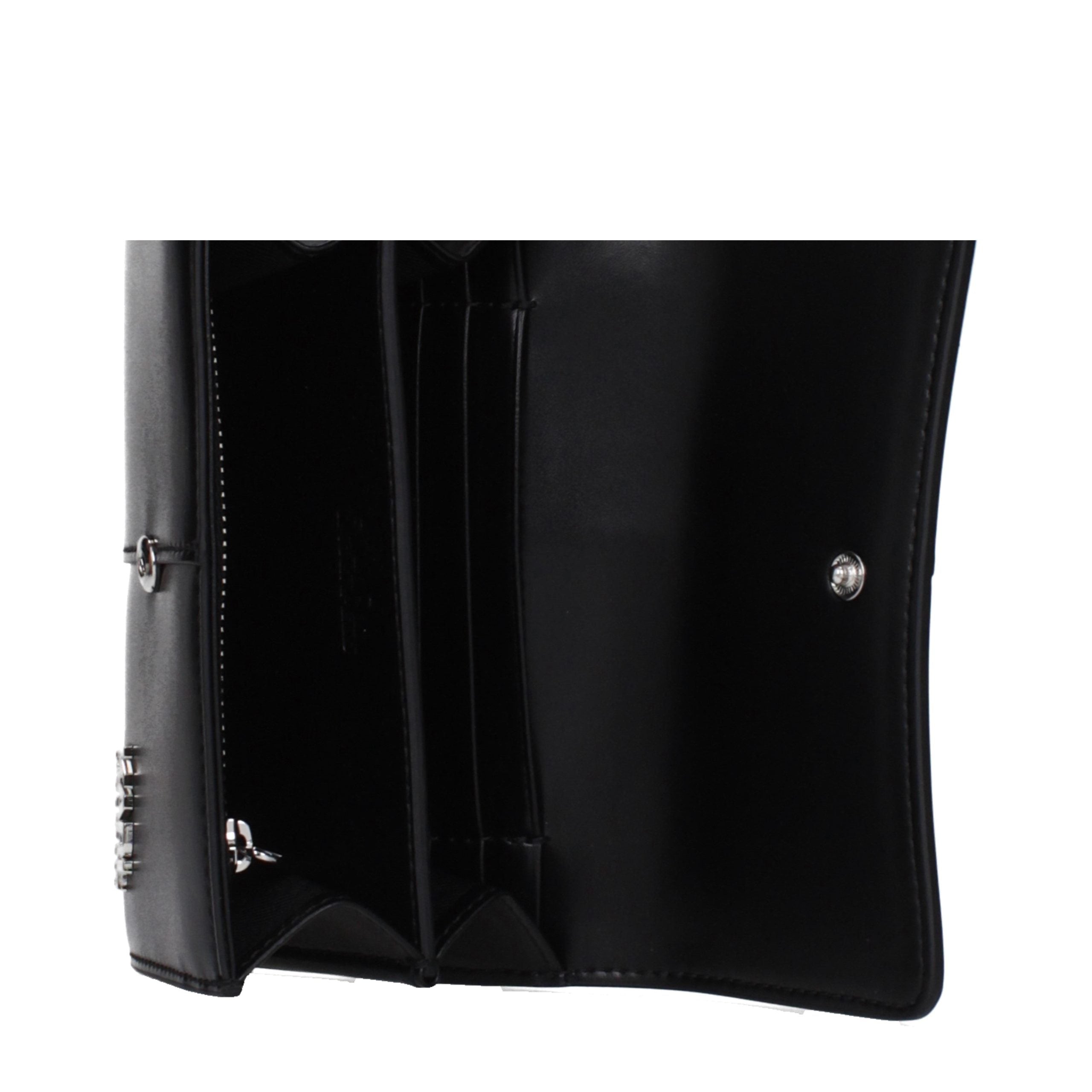 Discover the Karl Lagerfeld Black Polyethylene Wallet, a luxurious blend of elegance and functionality, crafted from high-quality materials for the discerning individual.