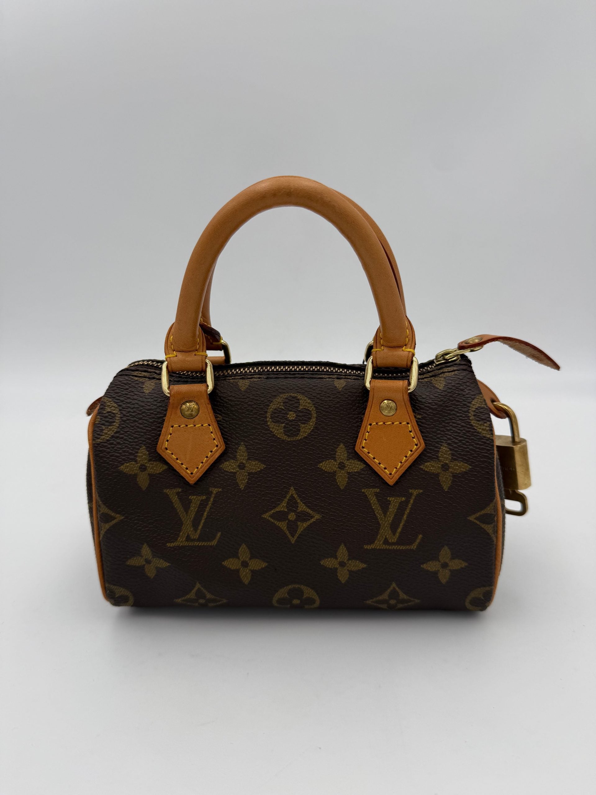 Louis Vuitton LOUIS VUITTON Nano Speedy Monogram Handbag