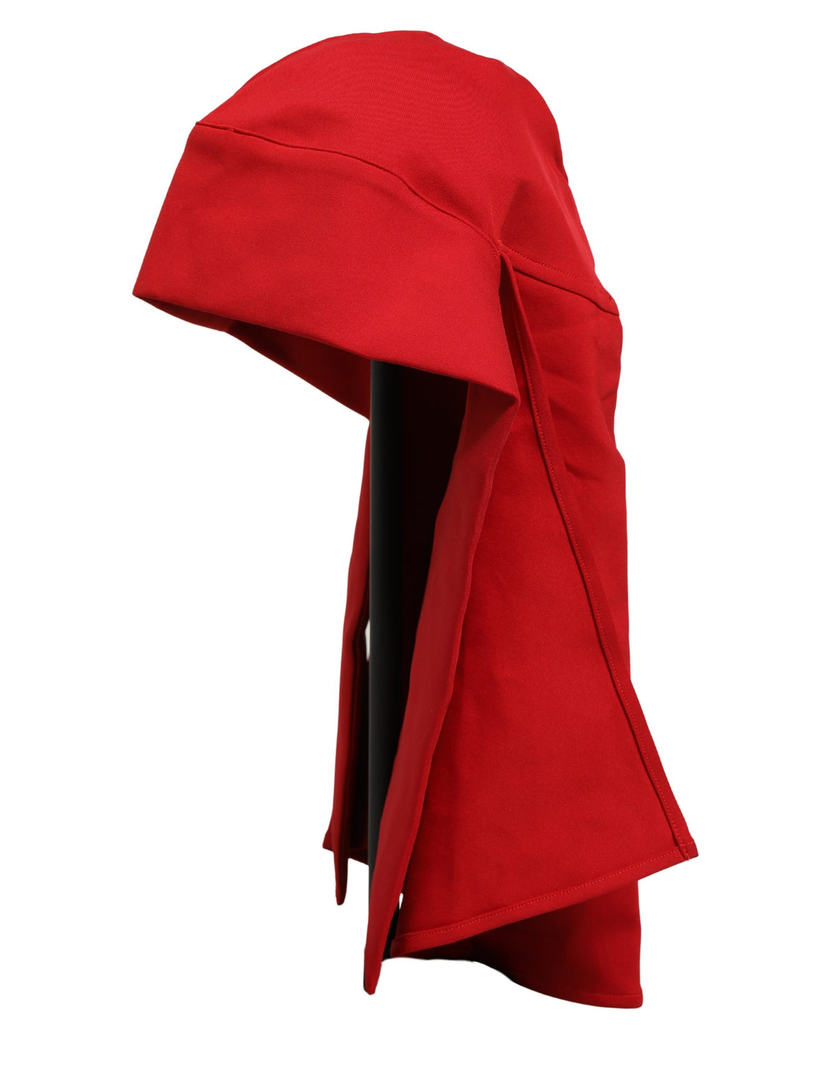 Dolce & Gabbana Whole Head Wrap Hat - Italian Luxury Red Elegance