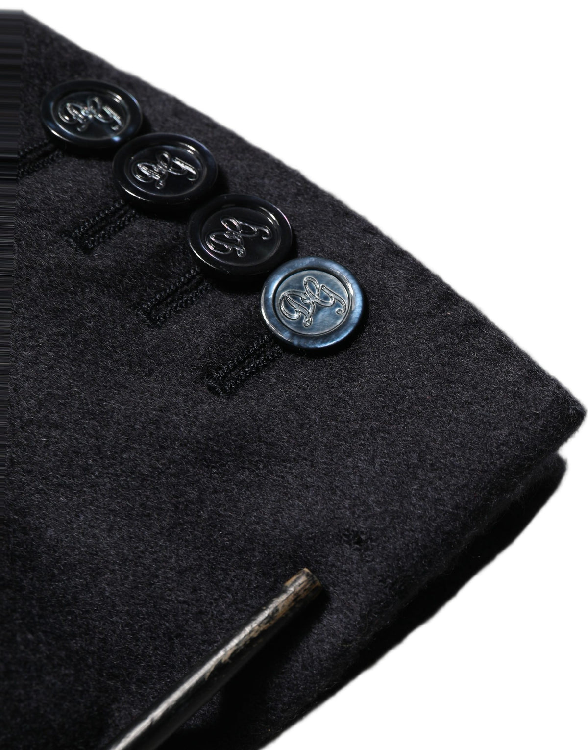 Dolce & Gabbana Black Cashmere Blazer - Timeless Luxury Elegance