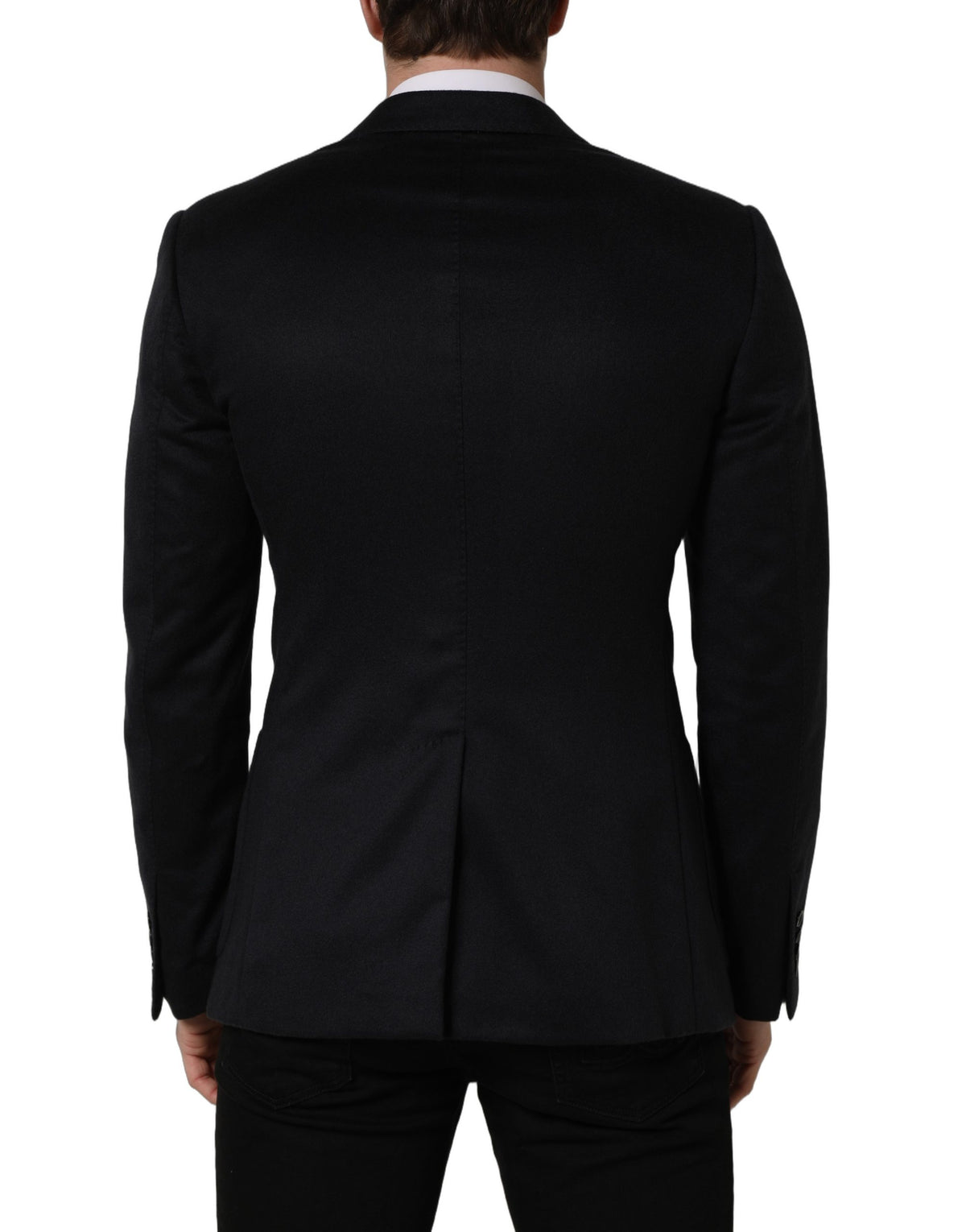 Dolce & Gabbana Black Cashmere Blazer - Exquisite Luxury Tailoring