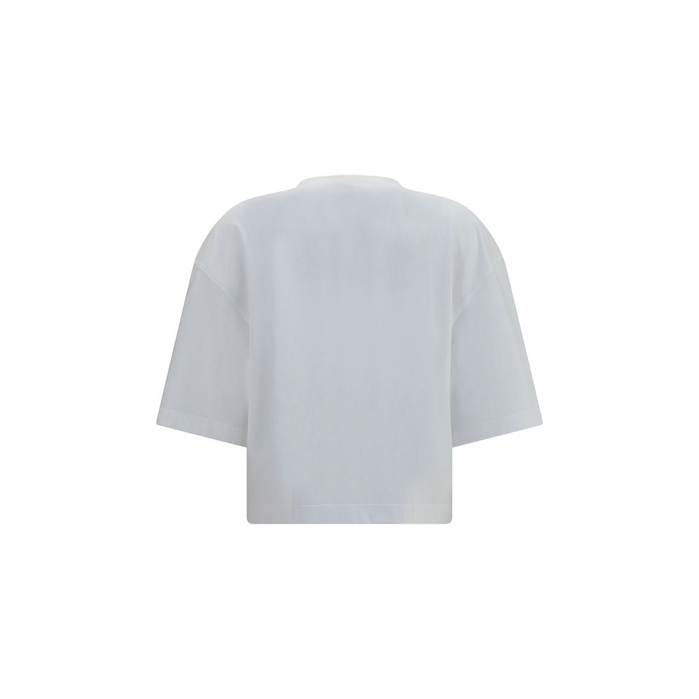 Brunello Cucinelli White Cotton T-Shirt | Artisanal Luxury Fashion