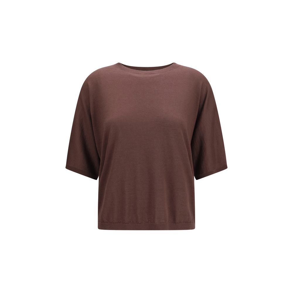 Brunello Cucinelli Purple Cashmere Sweater, Artisanal Luxury