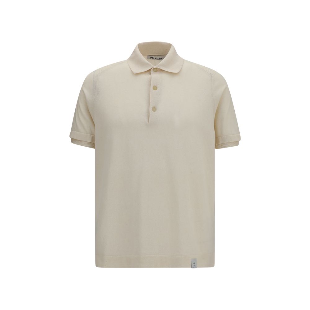 Premiata Beige Cotton Polo Shirt - Elevate Your Luxury Wardrobe