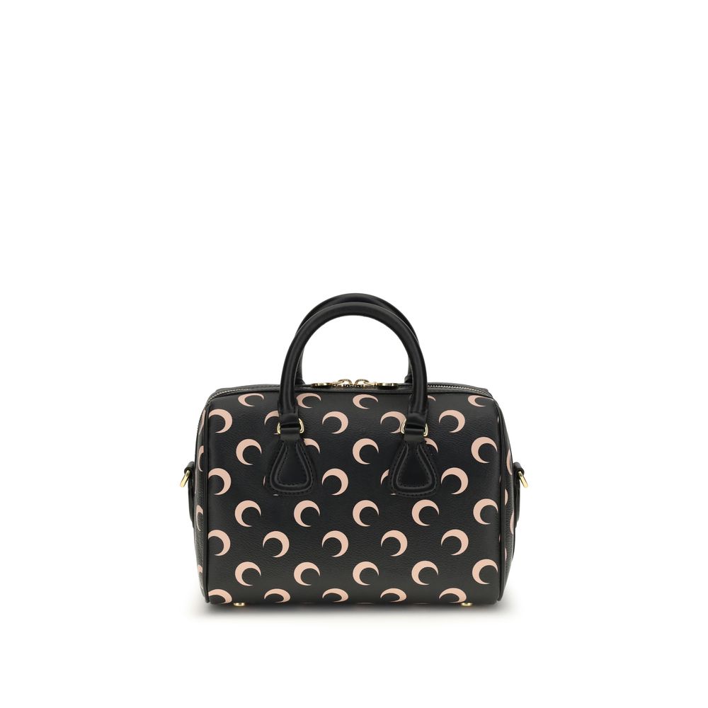 Marine Serre Black Polyethylene Shoulder Bag