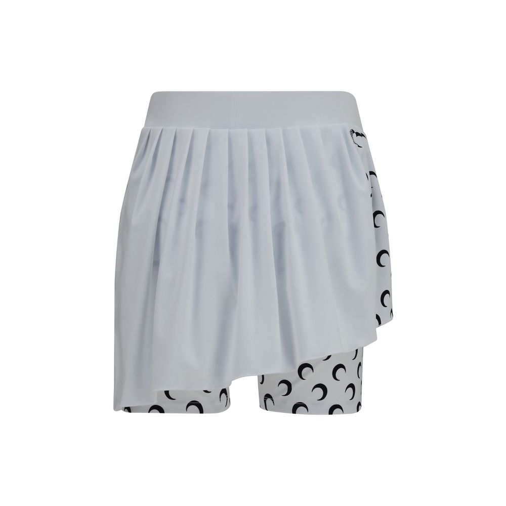 Discover the Marine Serre White Polyamide Short and Mini Shorts, a seamless blend of luxury and modern elegance, crafted for the discerning individual.