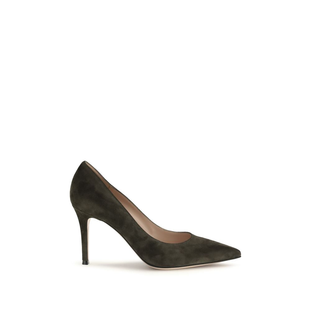 Gianvito Rossi High Heel Pumps - Bicolor Calf Leather Elegance