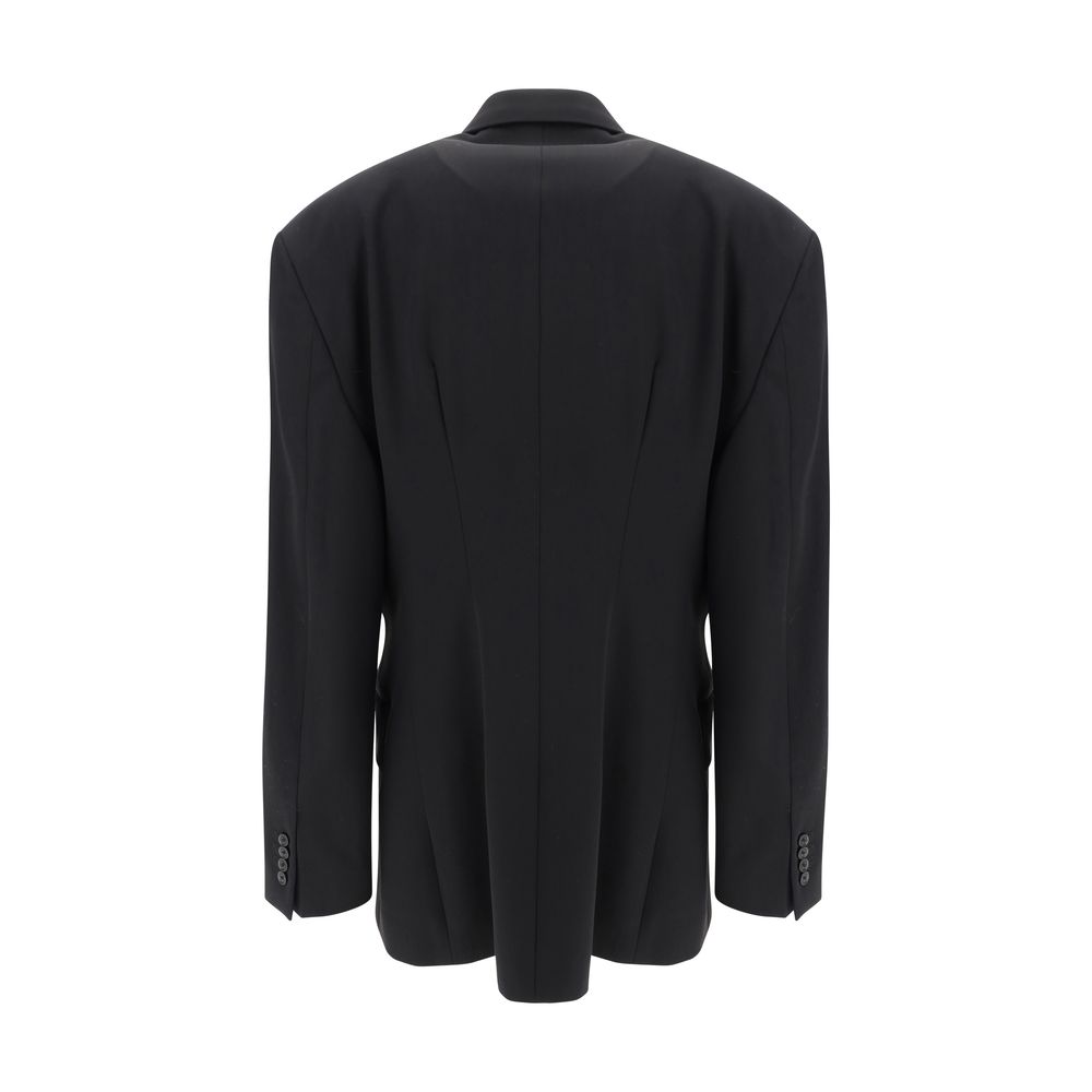 Balenciaga Black Wool Oves Aries Blazer – Timeless Luxury Elegance