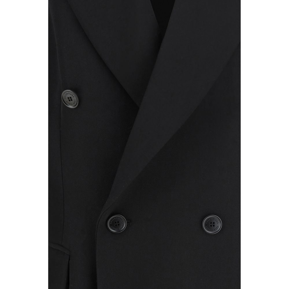 Balenciaga Black Wool Oves Aries Blazer – Timeless Luxury Elegance
