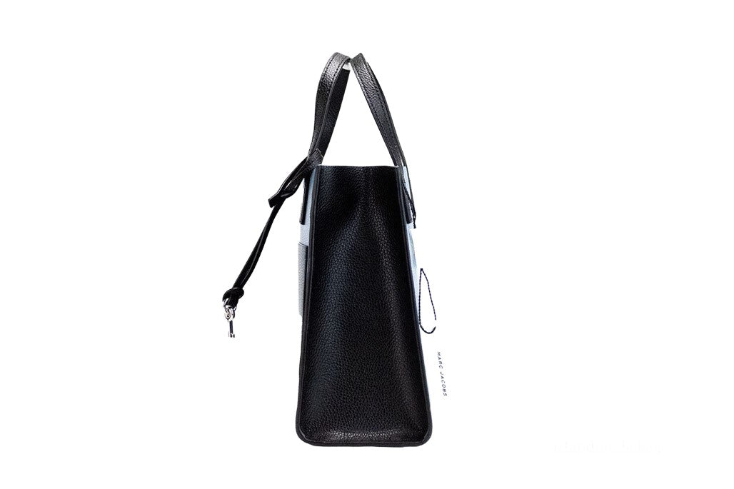 Marc Jacobs Grind Mini Blue Heaven Leather Tote - Timeless Elegance