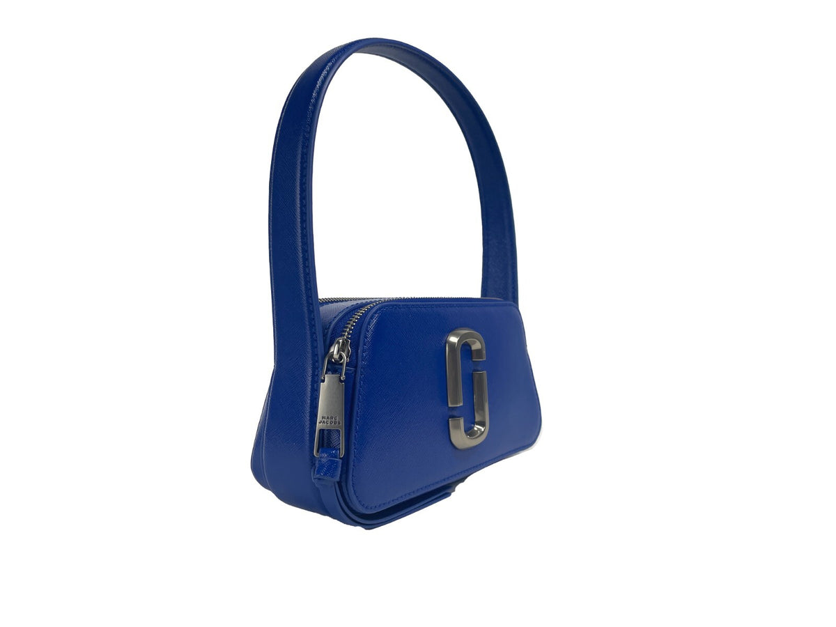 Indulge in the elegance of Marc Jacobs The Slingshot Leather Shoulder Bag, crafted from premium leather, embodying sophistication for every occasion.