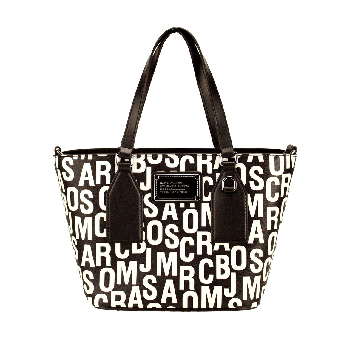 Marc Jacobs Saffiano Leather Tote Crossbody Bag - Timeless Luxury