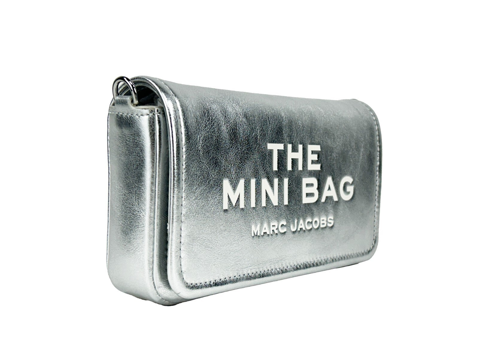 Discover the allure of Marc Jacobs The Metallic Leather Chain Mini Bag, a masterpiece of high-quality leather and exquisite craftsmanship, perfect for any occasion.