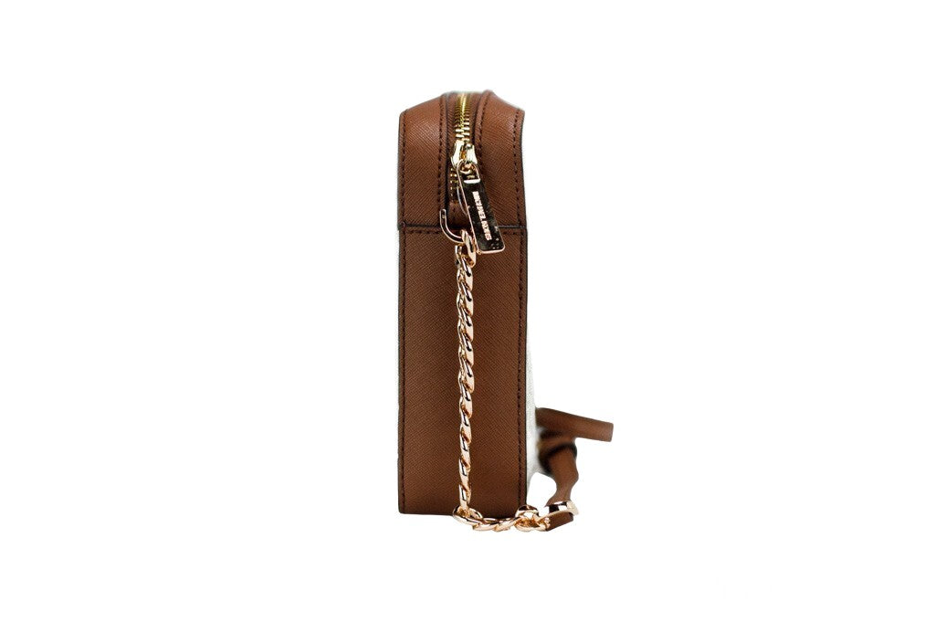 Elevate your style with the Michael Kors Jet Set Large East West Crossbody Handbag, crafted in Italy from high-quality materials for timeless sophistication and effortless elegance.