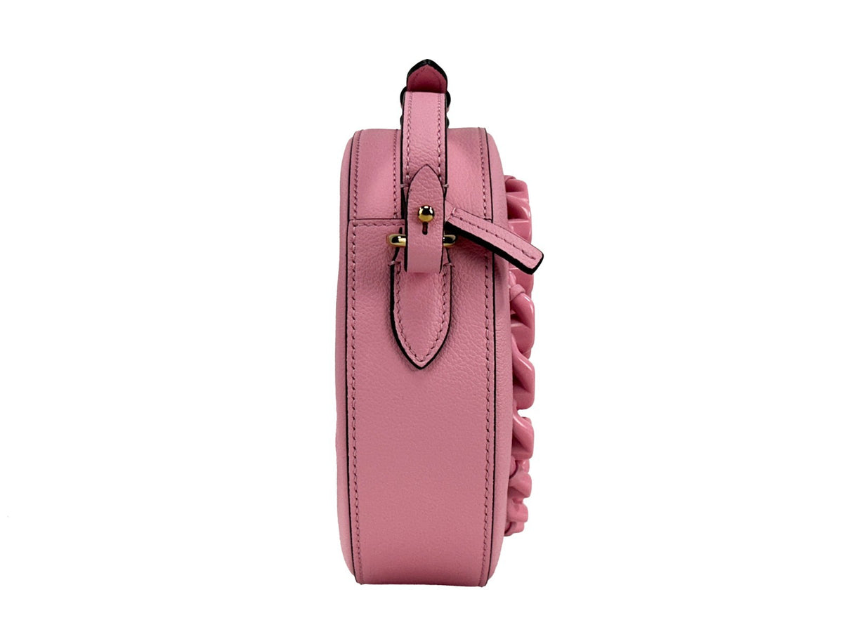 Versace Round Disco Leather Camera Case - Timeless Luxury 2023