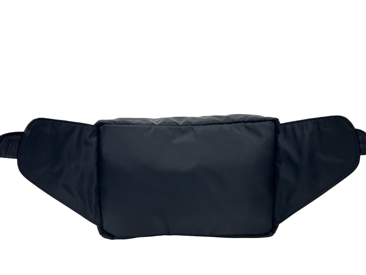 Elevate your style with the Versace Medusa Black Nylon Belt Bag, a symbol of Italian craftsmanship and luxury, perfect for any occasion.