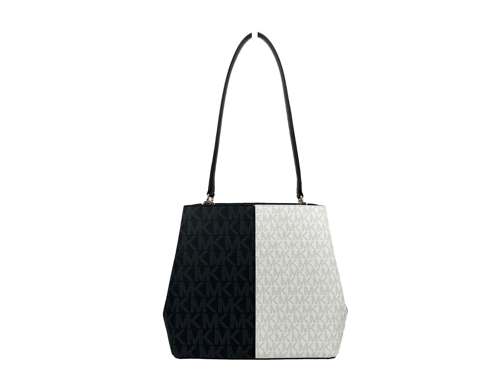 Discover the Michael Kors Medium Pratt Signature Bucket Bag, a masterpiece of luxurious craftsmanship, perfect for elevating your everyday elegance with timeless style.