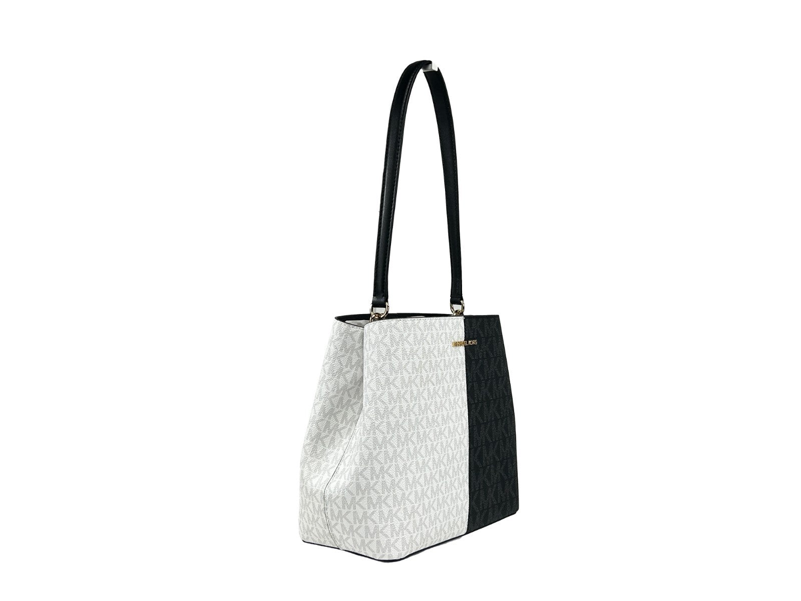 Discover the Michael Kors Medium Pratt Signature Bucket Bag, a blend of premium materials and exquisite craftsmanship, embodying timeless elegance for the discerning individual.