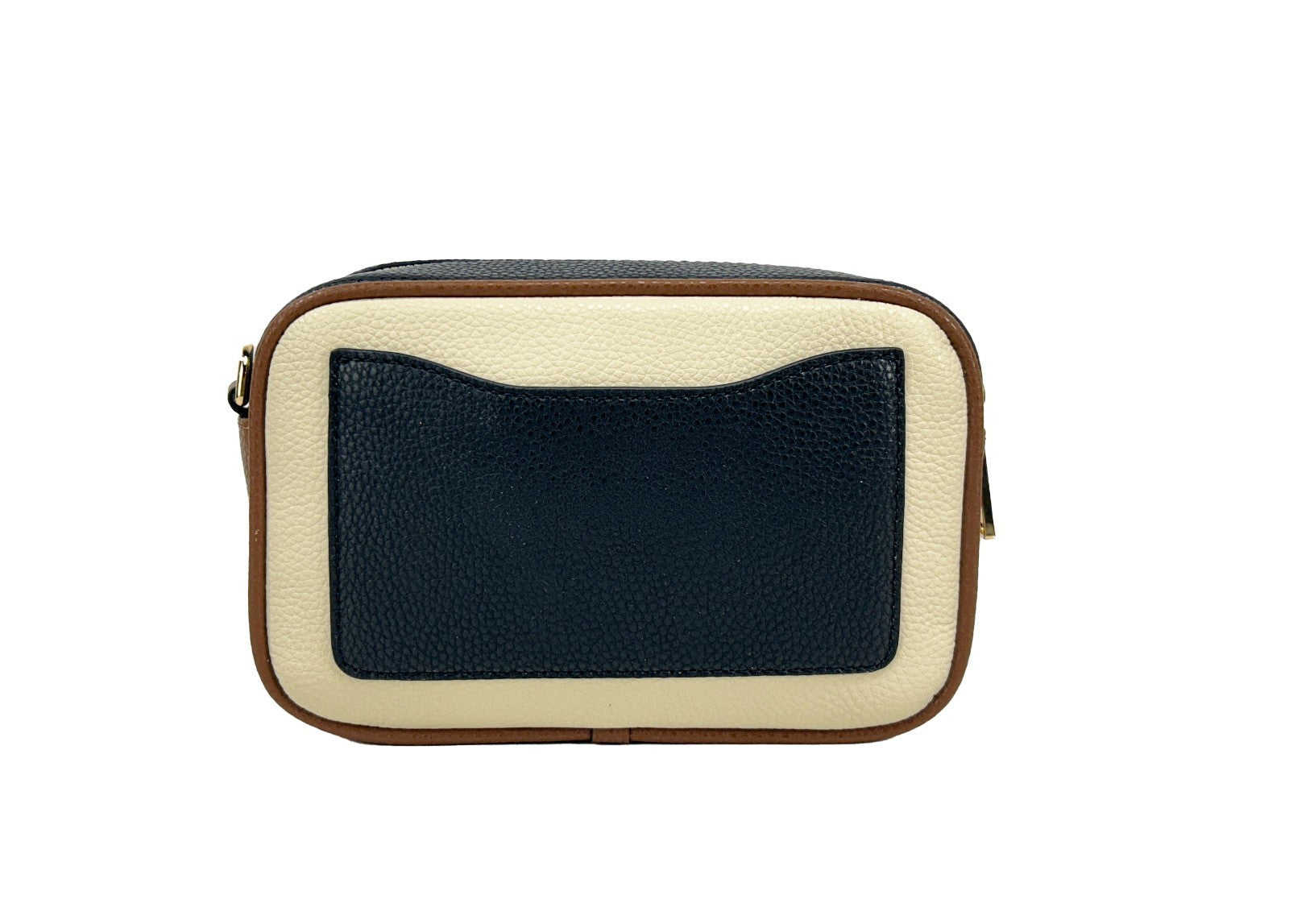 Experience the exquisite allure of the Marc Jacobs Flash Leather Camera Crossbody Bag, a timeless piece that embodies luxury and sophistication for every occasion.