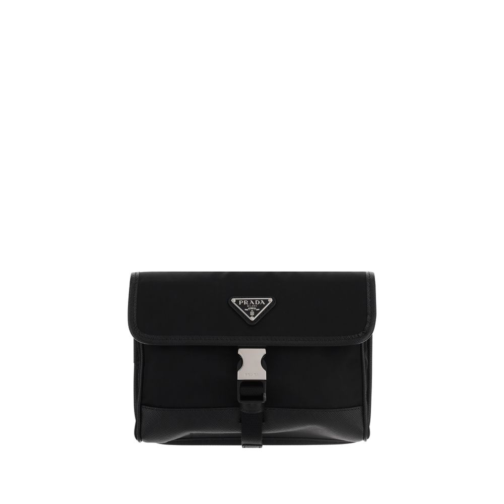Discover the Prada Black Recycled Polyamide Other Accessories, a luxurious blend of sustainability and elegance, crafted for the modern minimalist with impeccable taste.