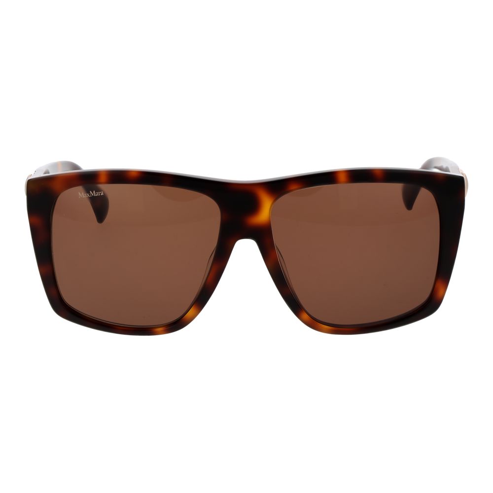 Discover the Max Mara Brown Acetate Sunglasses, where exquisite craftsmanship meets timeless elegance, offering unparalleled UVA & UVB protection for the discerning individual.