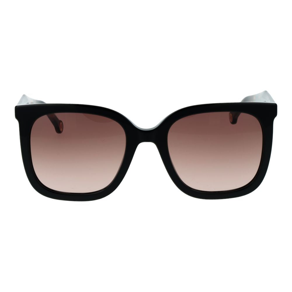Carolina Herrera Black Acetate Sunglasses - Timeless Luxury Accessory