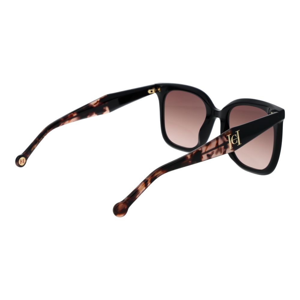 Carolina Herrera Black Acetate Sunglasses - Timeless Luxury Accessory