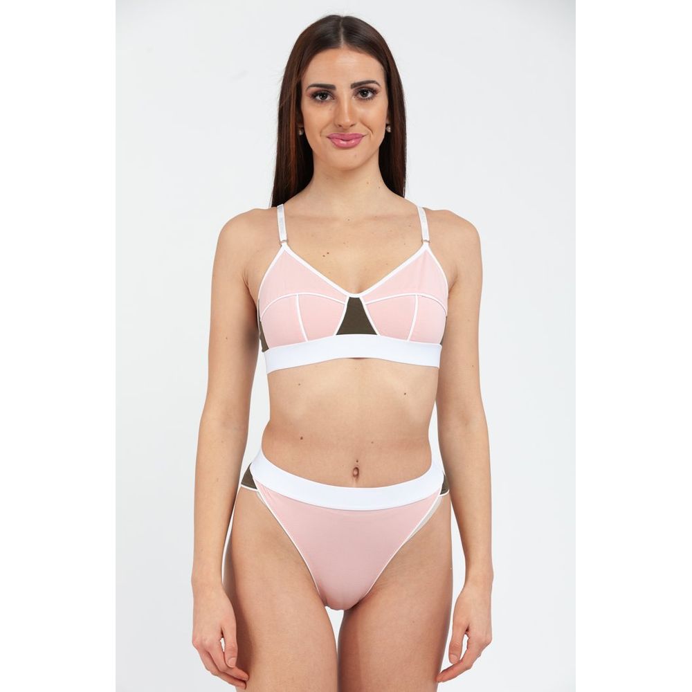 Experience the exquisite allure of the Moschino Multicolor Cotton Bra, where luxurious cotton meets haute couture craftsmanship, perfect for the modern connoisseur.