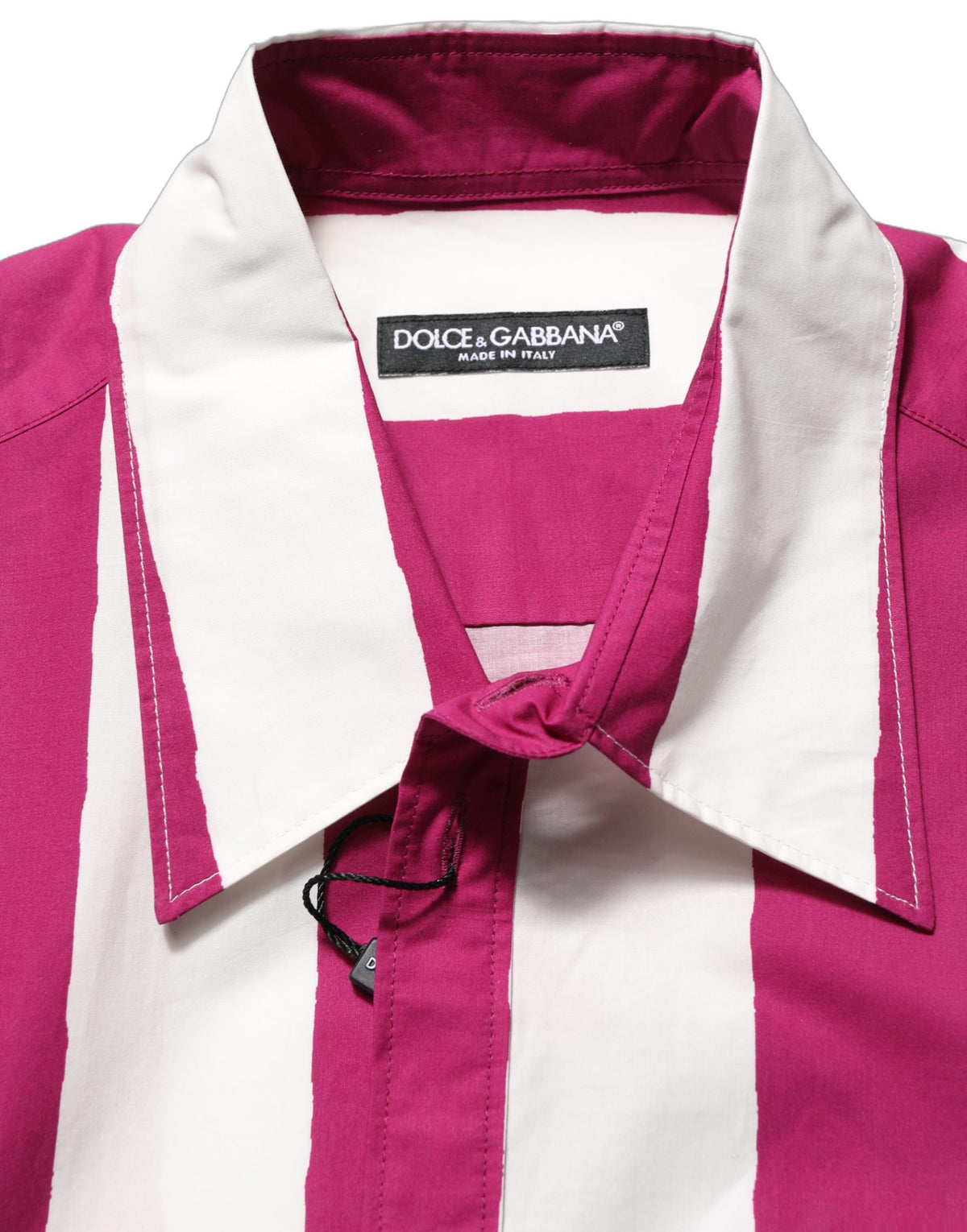 Dolce & Gabbana Striped Cotton Shirt - Exquisite Luxury Fashion