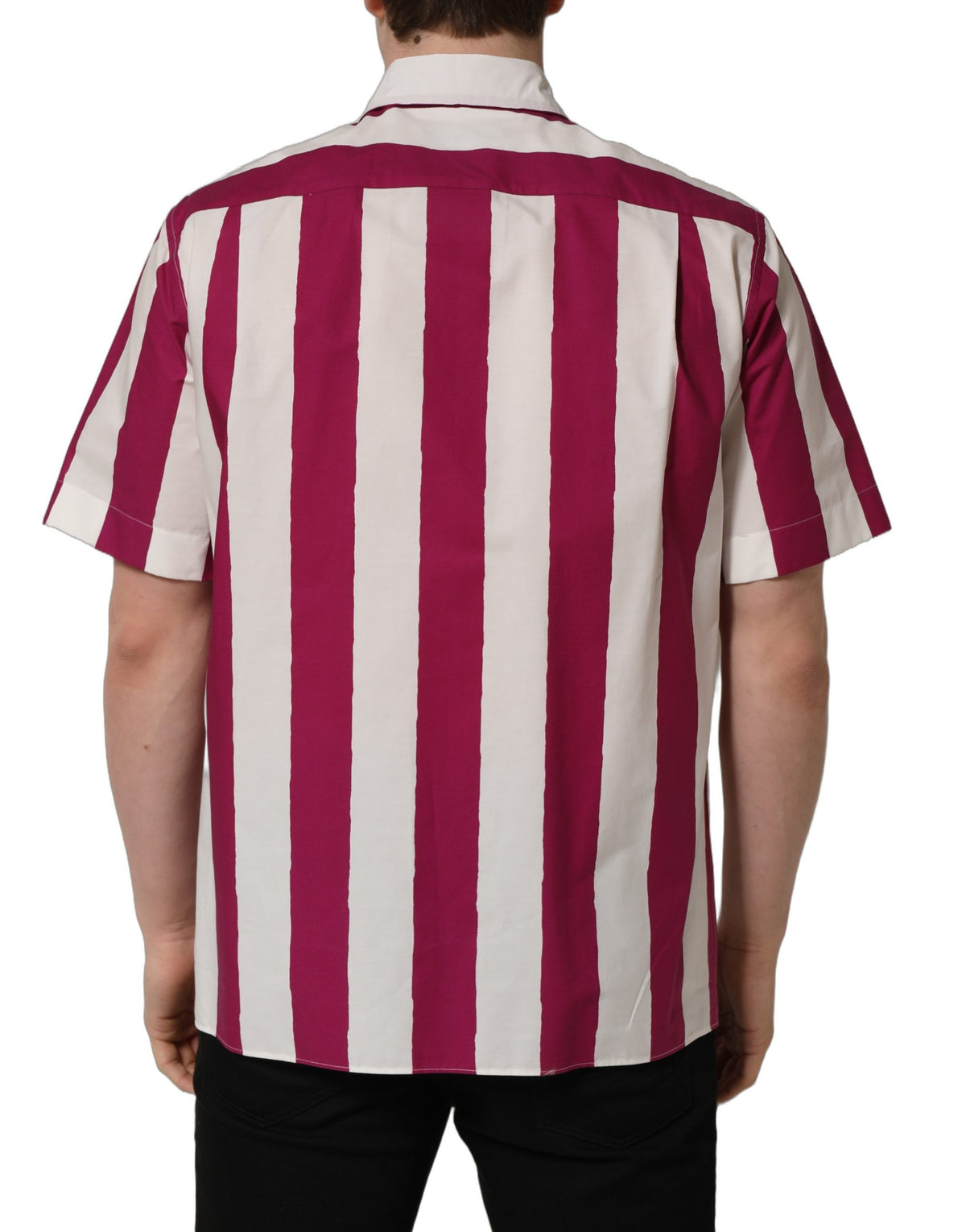 Dolce & Gabbana Striped Cotton Shirt - Exquisite Luxury Fashion