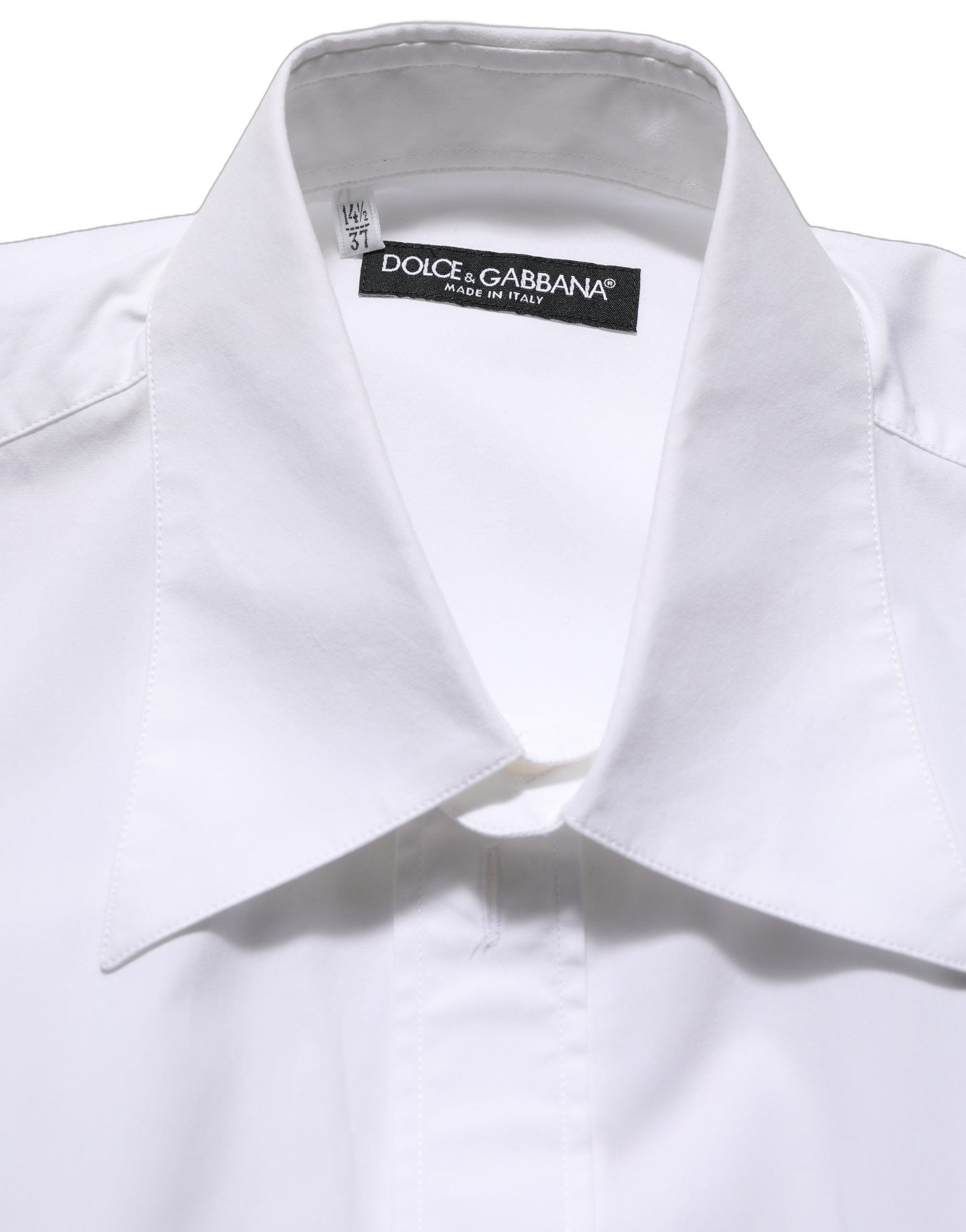Dolce & Gabbana Sleeveless Cotton Dress Shirt - Timeless Luxury