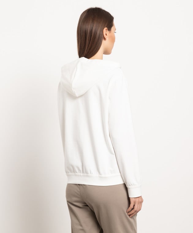 Brunello Cucinelli Beige Cotton Sweatshirt