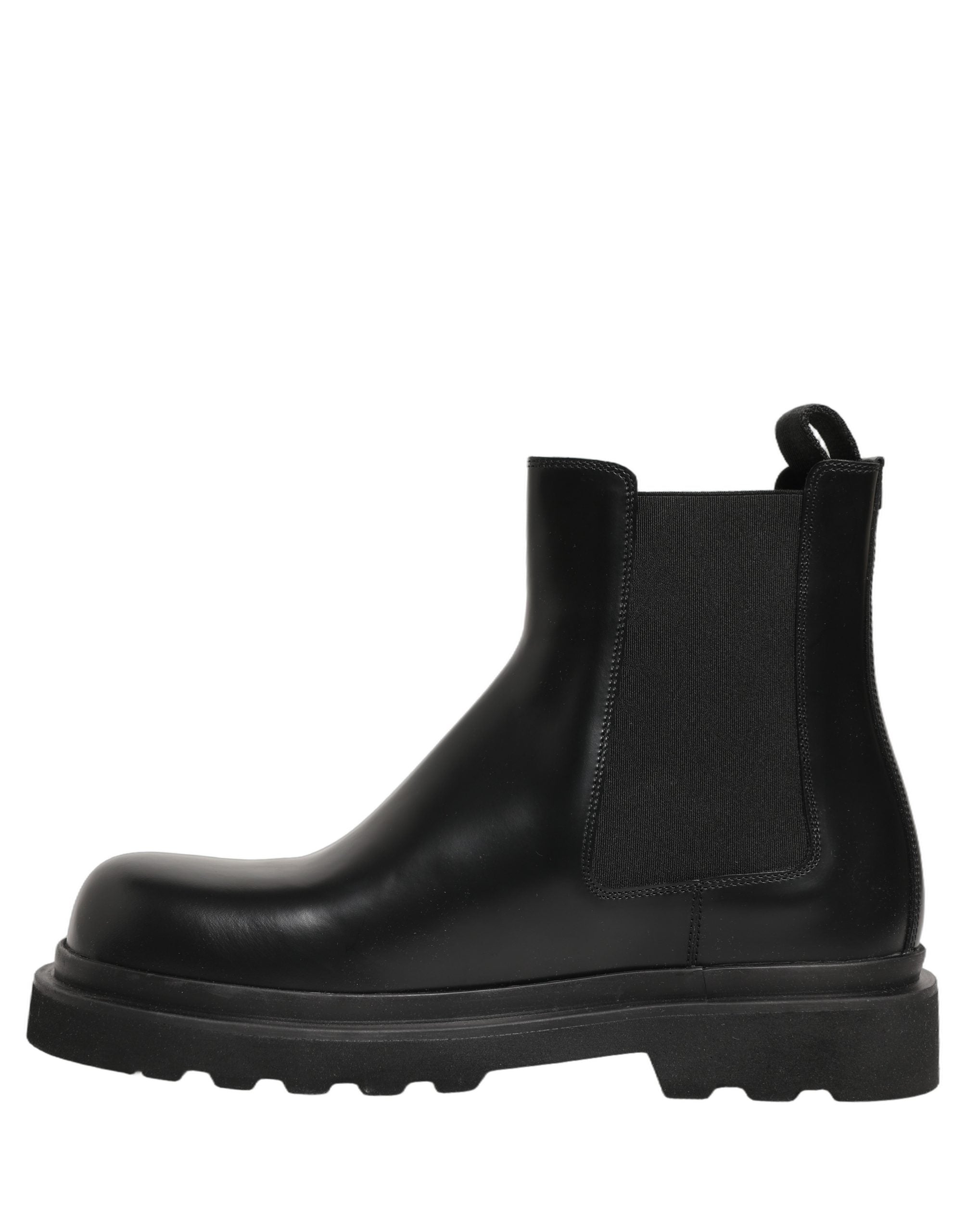 Dolce & Gabbana Black Chelsea Boots - Timeless Luxury Footwear