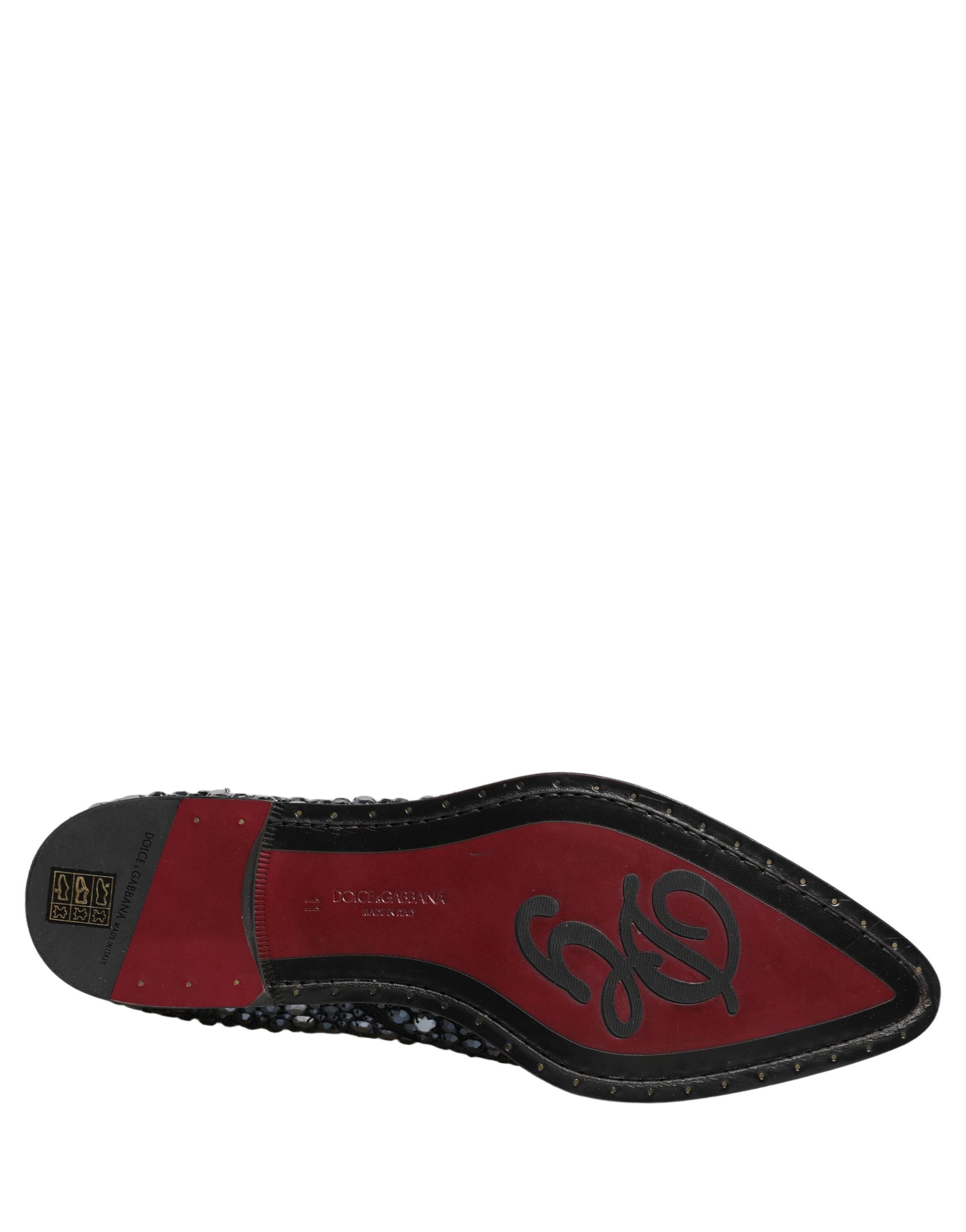 Dolce & Gabbana Black Embellished Chelsea Ankle Boots - Luxury Footwear