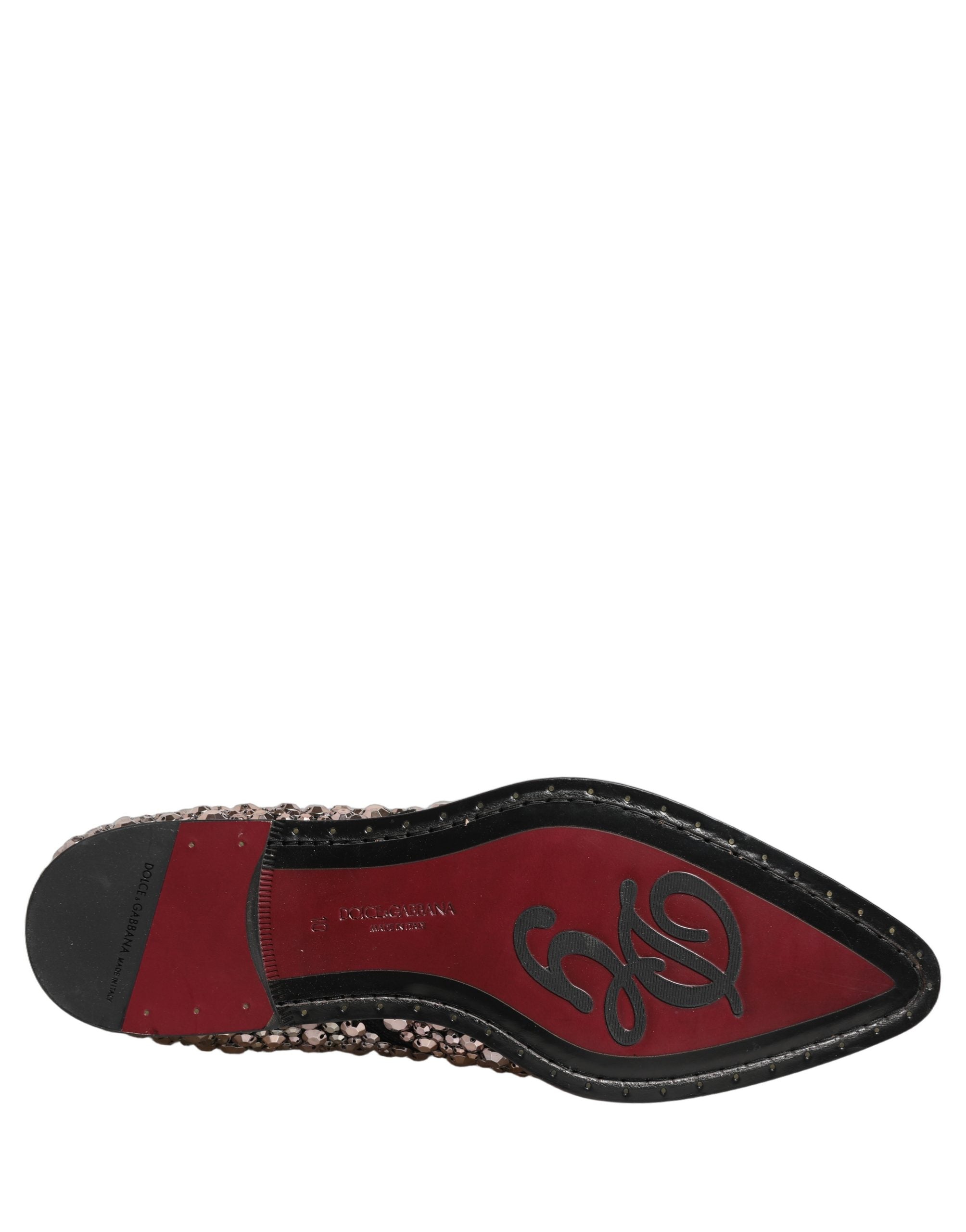 Dolce & Gabbana Silver Embellished Chelsea Ankle Boots Luxury