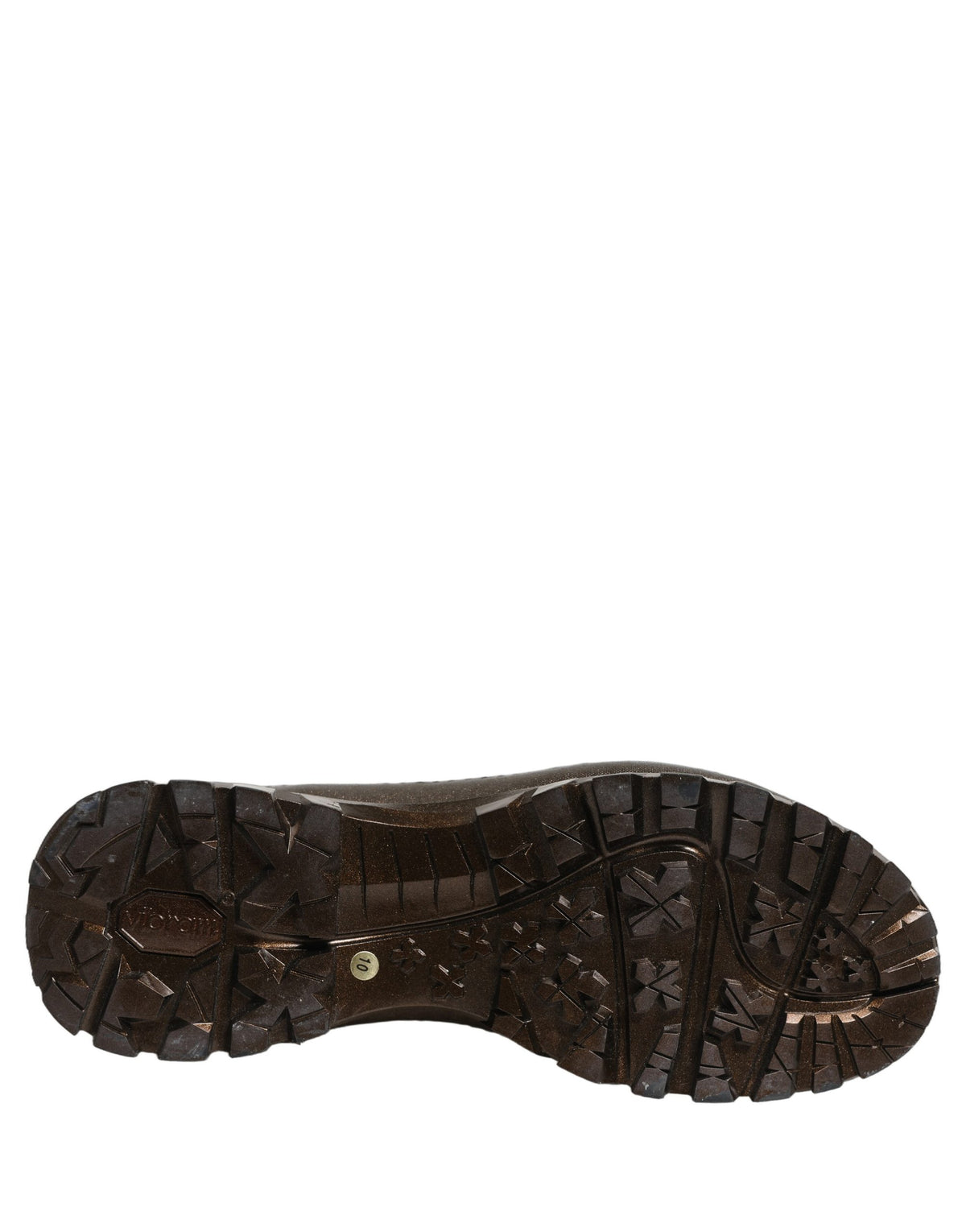 Dolce & Gabbana Bronze PVC Pull On Rain Boots - Luxury Footwear